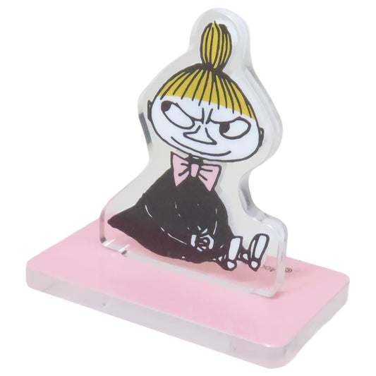 ムーミン クリップ アクリルクリップスタンド リトルミイ 北欧 S＆C 事務用品 キャラクター グッズ シネマコレクション