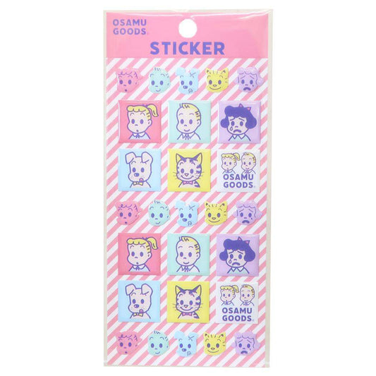 オサムグッズ シールシート エポキシステッカー Osamu Goods S＆C