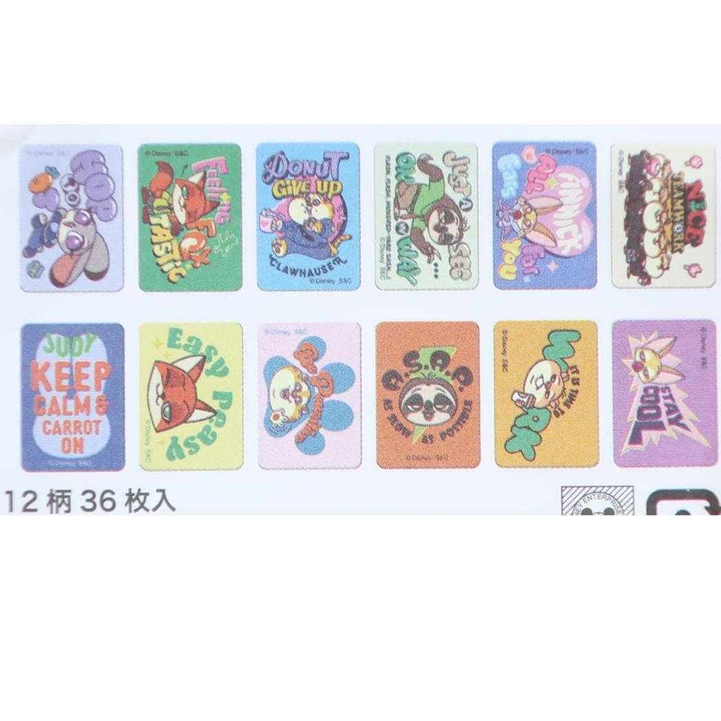 ズートピア フレークシール 缶入りステッカー ディズニー S＆C