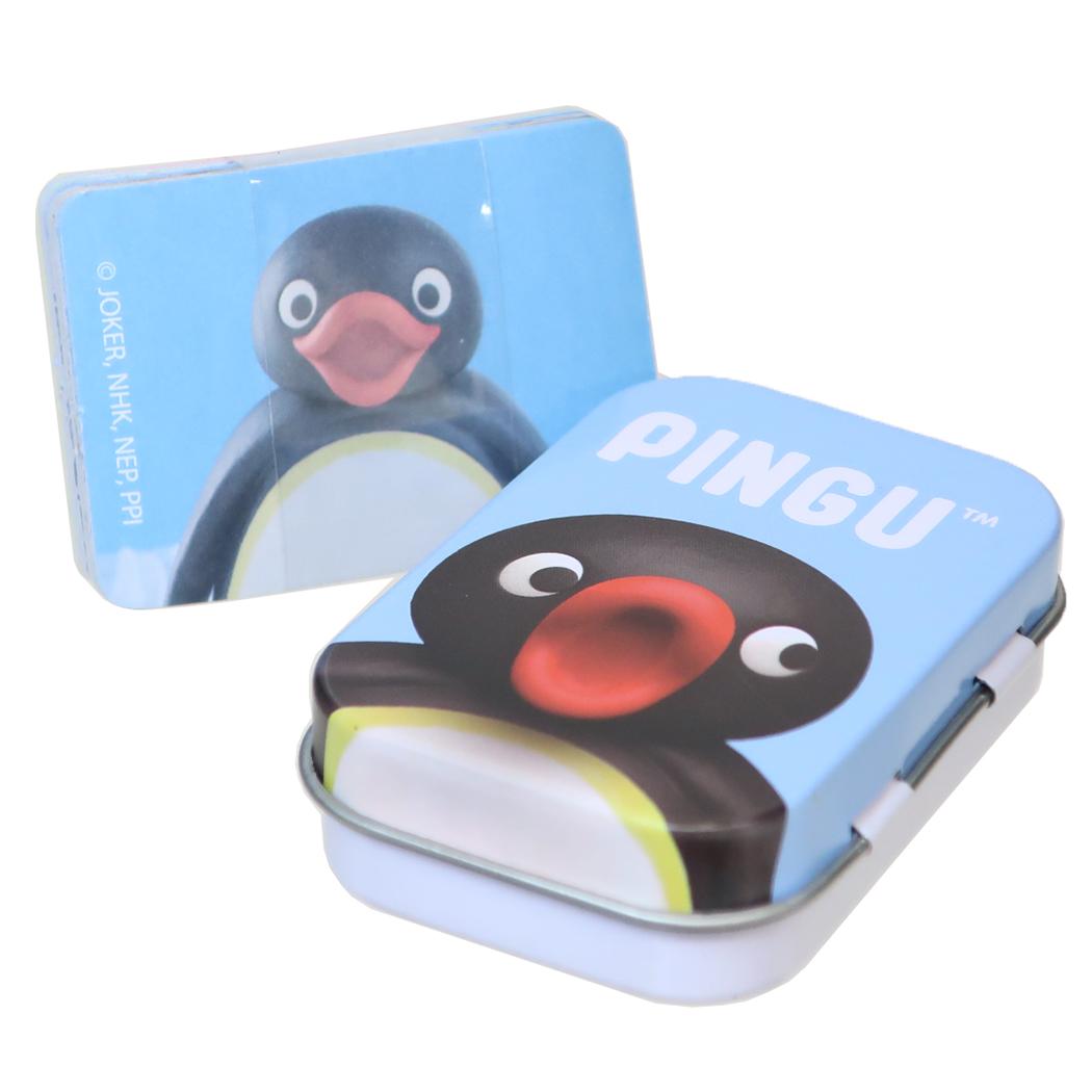 ピングー フレークシール 缶入りステッカー Pingu S＆C