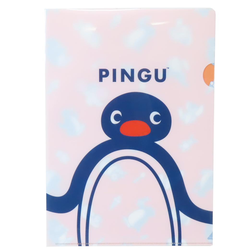 ピングー クリアフォルダー A4シングルクリアファイル Pingu S＆C 新学期準備文具 キャラクター グッズ メール便可 シネマコレクション