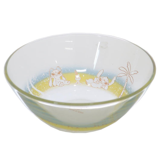 リロ＆スティッチ ミニボウル ガラスボウル スティッチ＆エンジェル＆スクランプ ディズニー 三郷陶器 プレゼント キャラクター グッズ シネマコレクション