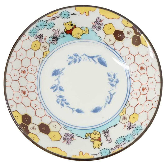 くまのプーさん 小皿 古伊万里風 豆皿 ディズニー 三郷陶器 食器 キャラクター グッズ シネマコレクション