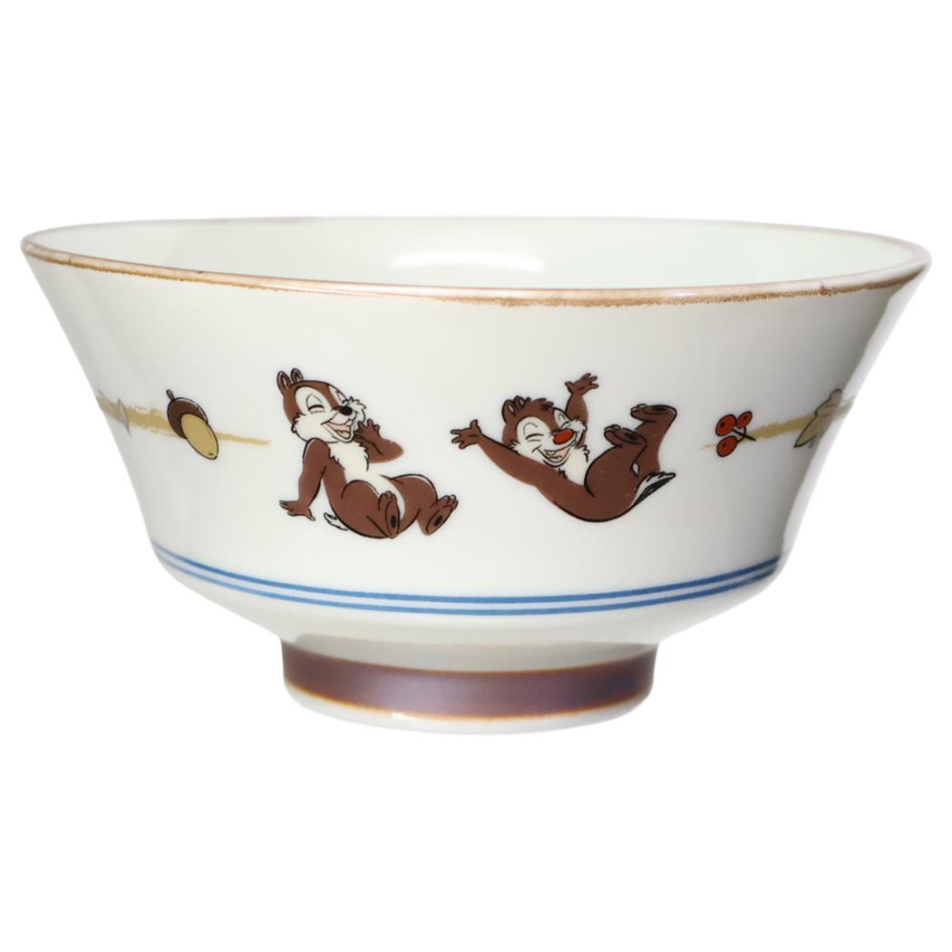 チップ＆デール ライスボウル 古伊万里風 茶碗 ディズニー 三郷陶器 食器 キャラクター グッズ シネマコレクション