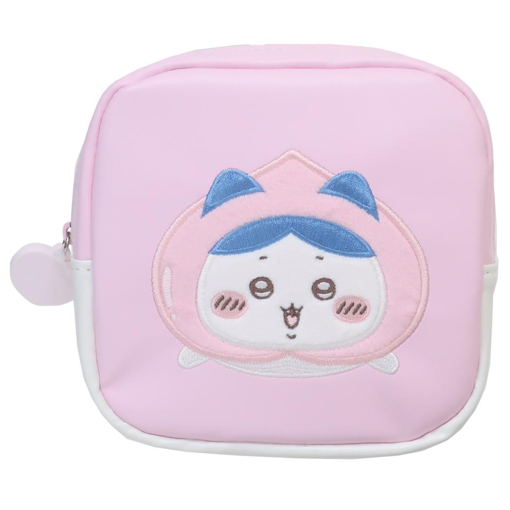 ちいかわ コスメポーチ スクエアポーチ ハチワレ 粧美堂 小物入れ キャラクター グッズ シネマコレクション