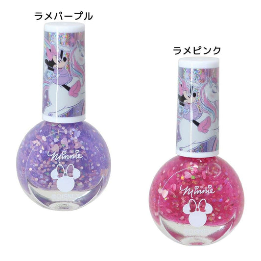 ミニーマウスピールオフネイルアートはがせるマニキュアラメディズニー粧美堂キッズコスメコスメ雑貨キャラクターグッズシネマコレクション