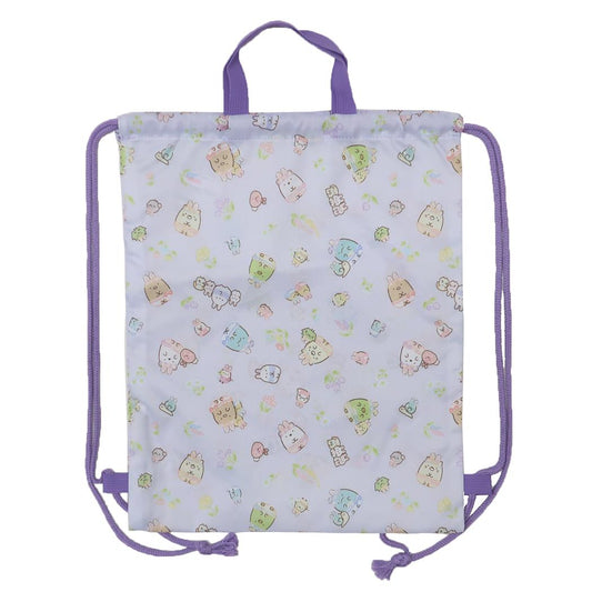 すみっコぐらし ナップサック 総柄ナップサック ふしぎなうさぎのおへや 新入学 サンエックス 粧美堂 体操服かばん 新学期準備 女の子 キャラクター グッズ メール便可 シネマコレクション