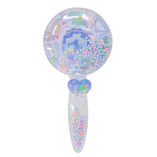 すみっコぐらし ブラシ ヘアゴム付きヘアブラシ サンエックス 粧美堂 コスメ雑貨 キャラクター グッズ シネマコレクション
