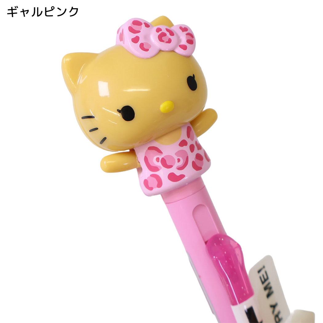 ハローキティ ボールペン バイバイアクションペン 0.7mm ギャルピンク サンリオ funbox
