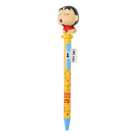 クレヨンしんちゃん ボールペン おしりアクションペン しんのすけ ほほーい 0.7mm 黒 funbox