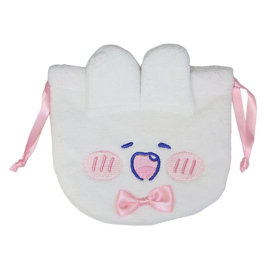 ラブリーモンモン 巾着袋 ぬいぐるみ巾着 にっこり funbox 小物入れ キャラクター グッズ メール便可 シネマコレクション