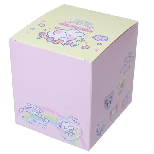 ラブリーモンモン 缶バッジ シークレットハートカンバッジ 全10種 10個入セット funbox コレクション雑貨 まとめ買い キャラクター グッズ シネマコレクション
