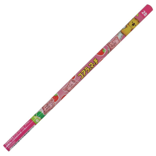 コアラのマーチ 鉛筆 2B 丸軸 いちご お菓子パッケージ funbox おやつマーケット 新学期準備文具 筆記用具 小学生 キャラクター グッズ メール便可 シネマコレクション