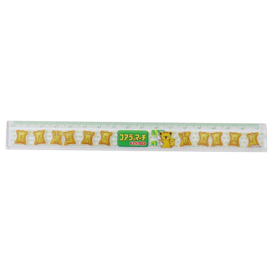 コアラのマーチ ものさし 17cmスリム定規 2 お菓子パッケージ funbox おやつマーケット 新学期準備文具 キャラクター グッズ メール便可 シネマコレクション