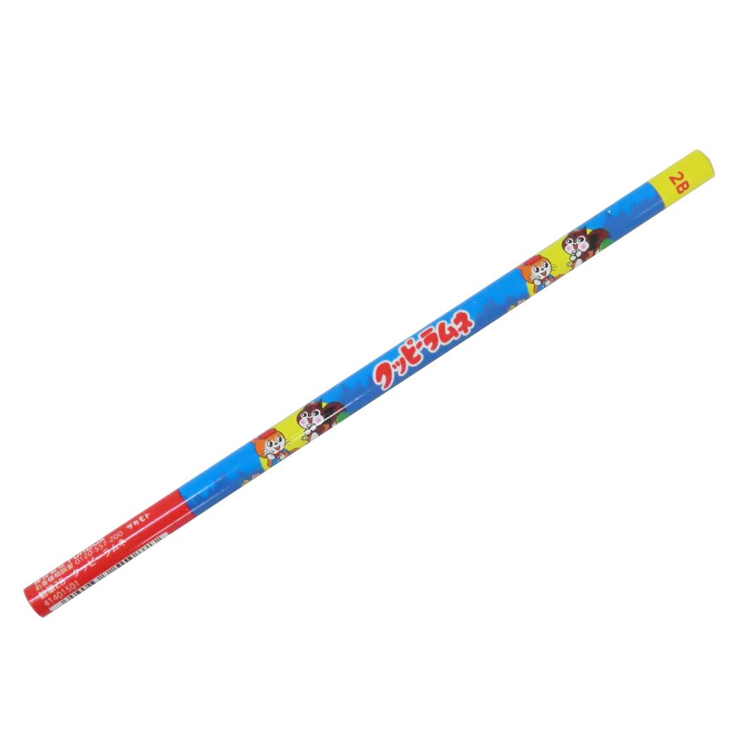 クッピーラムネ えんぴつ 鉛筆 2B 丸軸 お菓子パッケージ funbox 新学期準備文具 筆記用具 キャラクター グッズ メール便可 シネマコレクション