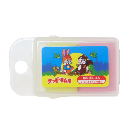 クッピーラムネ 消しゴム 香り付きねりけし お菓子パッケージ funbox 新学期準備文具 面白 おもしろ文具 キャラクター グッズ メール便可 シネマコレクション