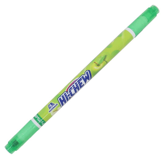 ハイチュウ カラーマーカー ダブルマーカー 2 グリーンアップルの香り付き グリーン お菓子パッケージ funbox おもしろ 文房具 キャラクター グッズ メール便可 シネマコレクション