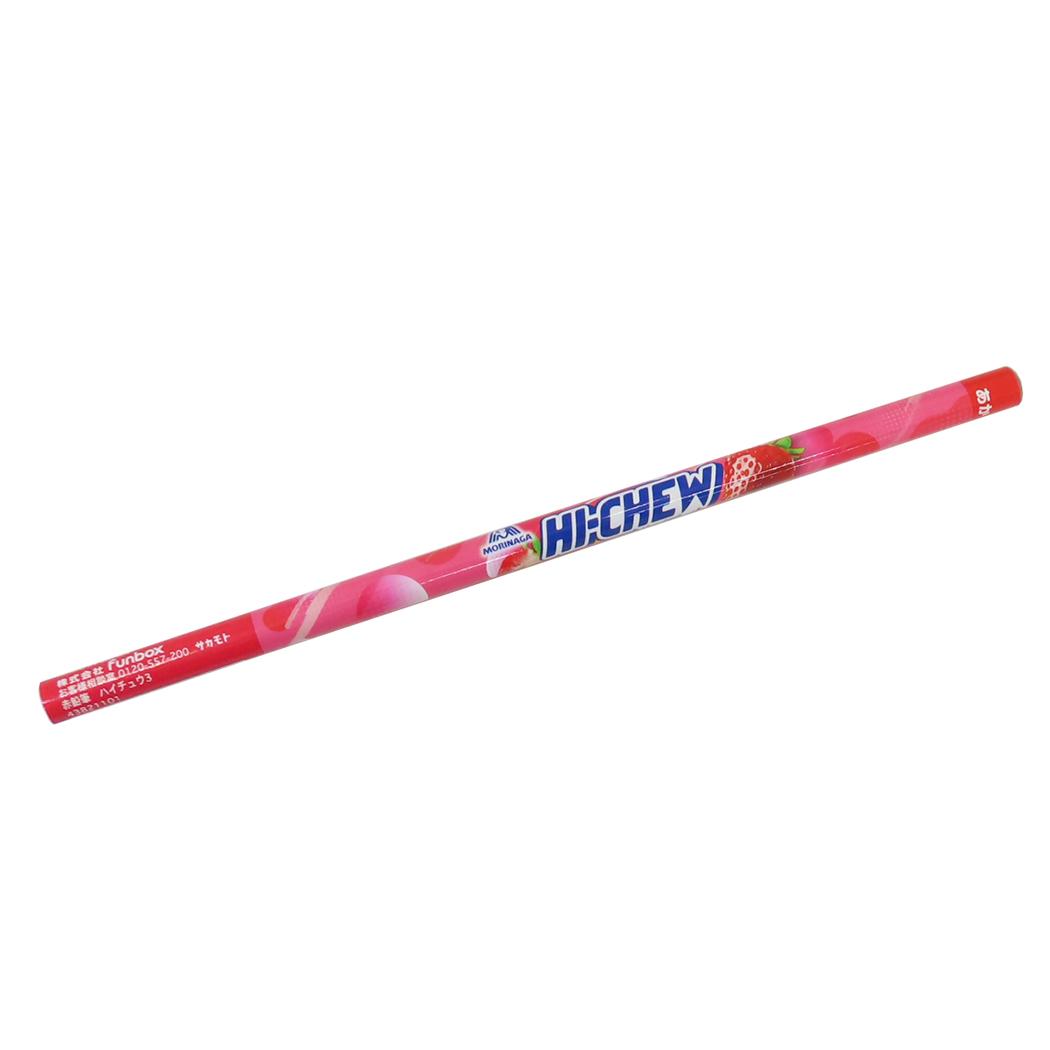 ハイチュウ えんぴつ 赤鉛筆 丸軸 ハイチュウ3 お菓子パッケージ funbox 新学期準備文具 筆記用具 キャラクター グッズ メール便可 シネマコレクション