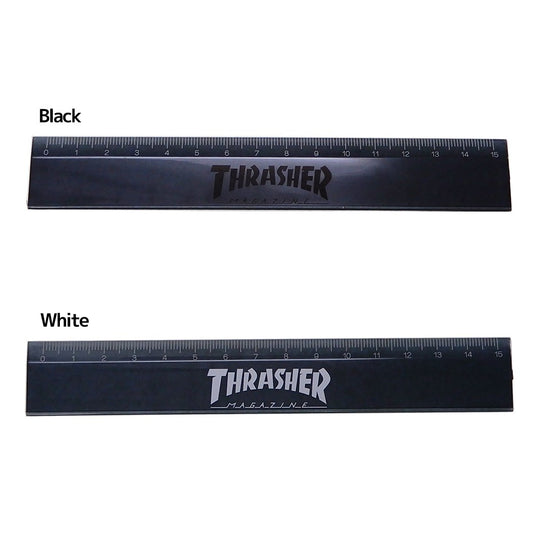 THRASHERスラッシャーものさしスリム15cm定規サカモト文具スケータースポーツブランドグッズ通販シネマコレクション
