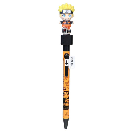 NARUTO疾風伝 ボールペン トコトコアクションペン うずまきナルト 橙 少年ジャンプ funbox 面白 おもしろ文具 キャラクター グッズ メール便可 シネマコレクション