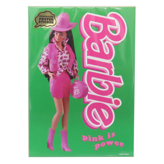 バービー ウォールデコステッカー ポスターステッカー GR Barbie スモールプラネット ビッグシール デコレーション キャラクター グッズ メール便可 シネマコレクション