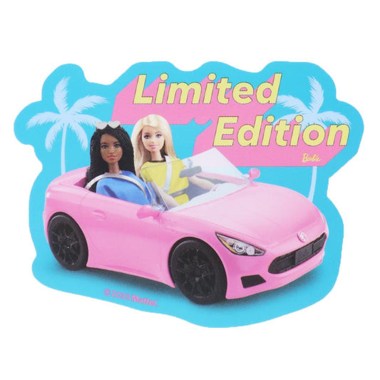 バービー ダイカットシール キャラクターステッカー ドライブ Barbie スモールプラネット ダイカットビニールステッカー デコシール 耐水性 キャラクター グッズ メール便可 シネマコレクション