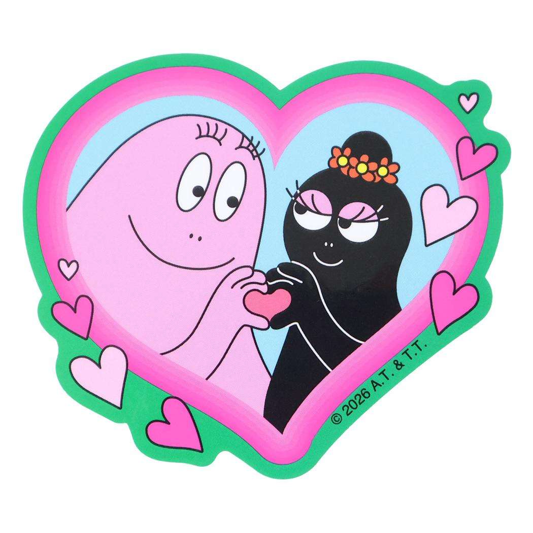 バーバパパ ダイカットシール キャラクターステッカー ハートマーク BARBAPAPA スモールプラネット