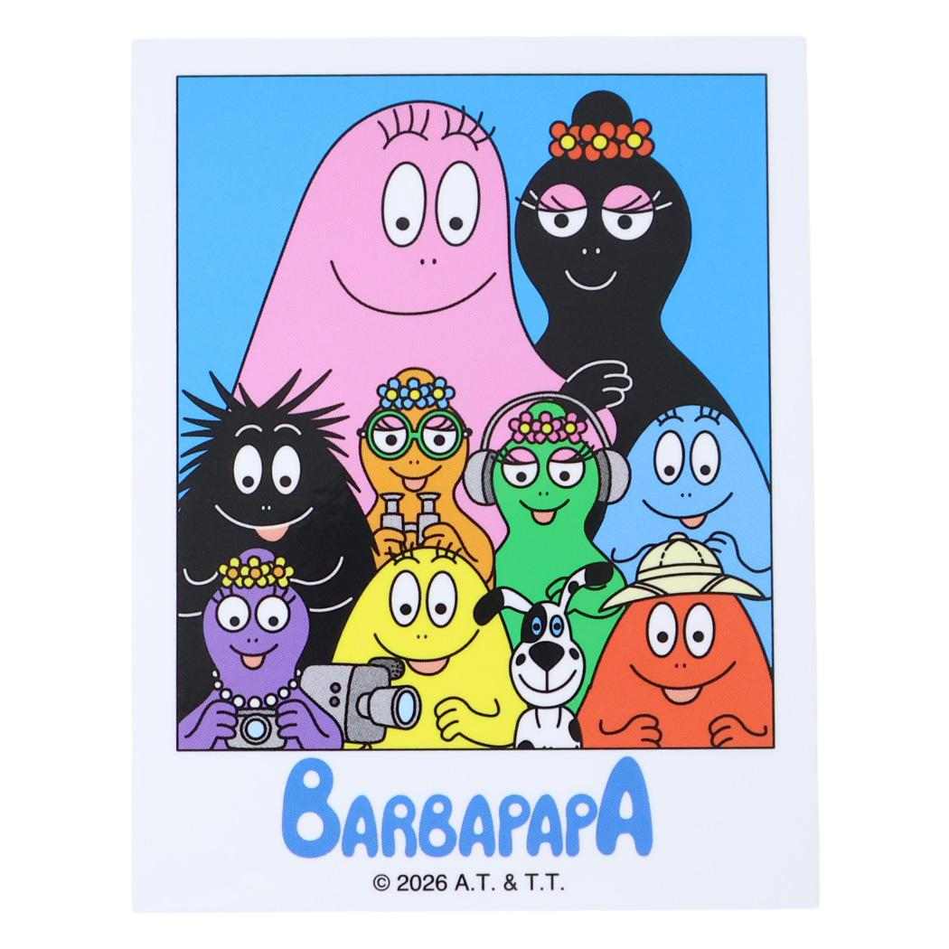 バーバパパ ダイカットシール キャラクターステッカー フォト BARBAPAPA スモールプラネット