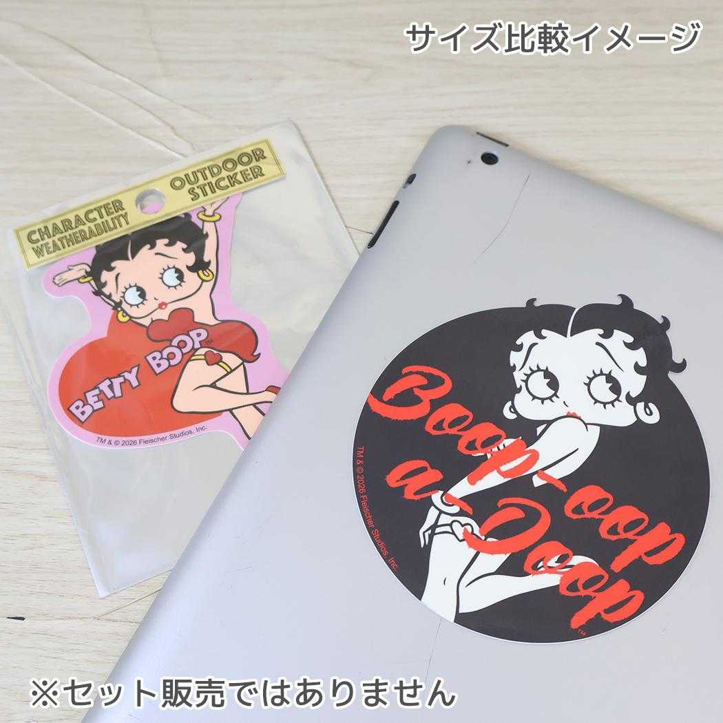 ベティブープ ダイカットシール アウトドアステッカー BOD BETTY BOOP スモールプラネット