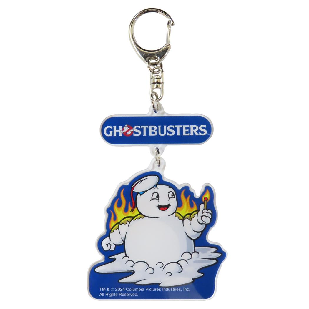 ゴーストバスターズ キーリング 2連アクリルキーホルダー 炎 スモールプラネット コレクション雑貨 アクキー キャラクター グッズ メール便可 シネマコレクション