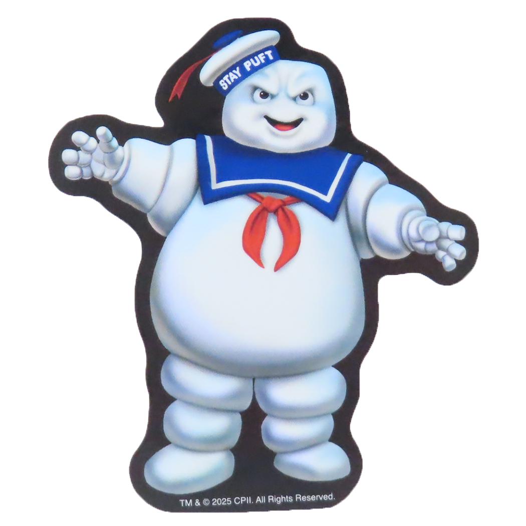 ゴーストバスターズ ダイカットシール キャラクターステッカー マシュマロマン BK スモールプラネット デコシール 耐水性 キャラクター グッズ メール便可 シネマコレクション