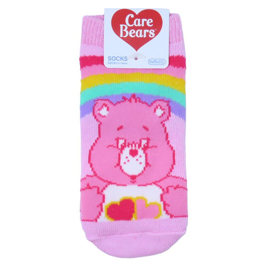 ケアベア 子ども用靴下 キッズソックス 虹 CareBears スモールプラネット キャラックス 子供 キャラクター グッズ メール便可 シネマコレクション