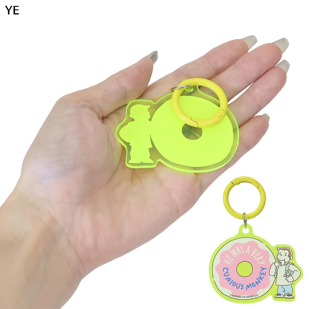 おさるのジョージ キーリング アクリルキーホルダー Y2K YE スモールプラネット