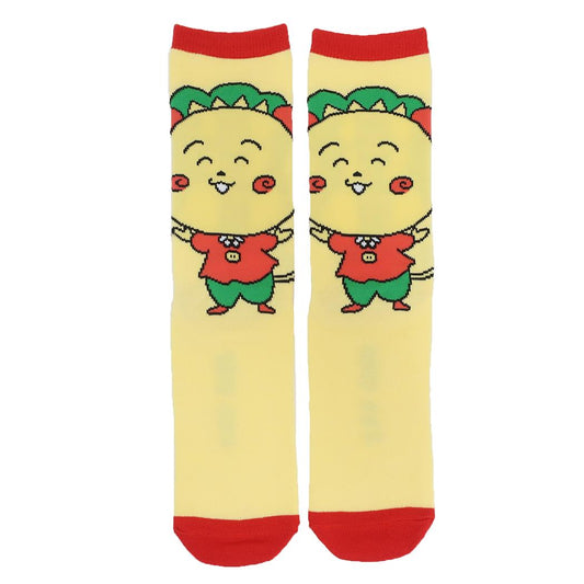 コジコジ 女性用靴下 レディースハイソックス えがお さくらももこ スモールプラネット キャラックス 女の子 アニメキャラクター グッズ メール便可 シネマコレクション