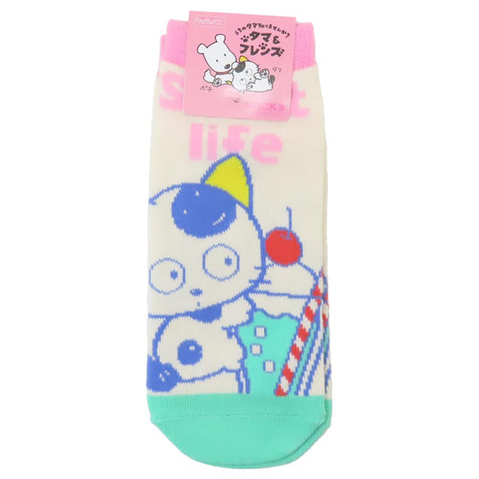 タマ＆フレンズ 女性用靴下 レディースソックス ドリンク スモールプラネット キャラックス 大人向け キャラクター グッズ メール便可 シネマコレクション