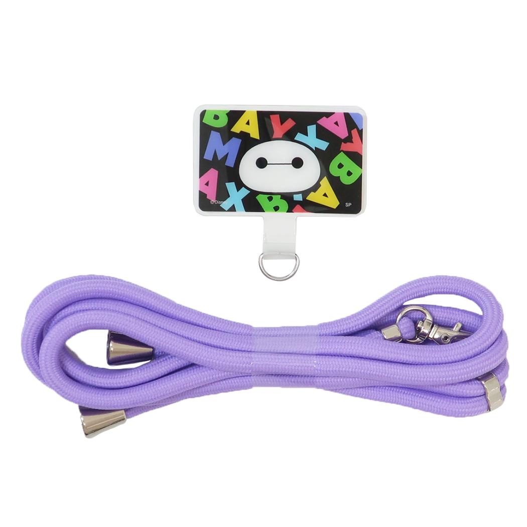 ベイマックス スマホアクセ フォンタブ アルファベット ディズニー スモールプラネット スマホストラップ キャラクター グッズ メール便可 シネマコレクション