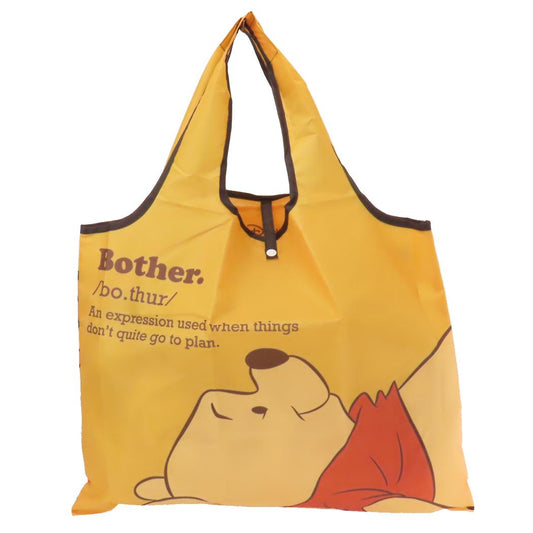 くまのプーさん エコバッグ ショッピングバッグ のんびり ディズニー スモールプラネット お買い物かばん キャラクター グッズ メール便可 シネマコレクション