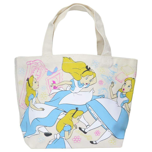 ふしぎの国のアリス ランチバッグ マチ付バッグ ワンダーランド ディズニー スモールプラネット お弁当入れ ランチトート キャラクター グッズ メール便可 シネマコレクション