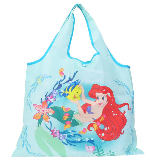 リトルマーメイド エコバッグ ショッピングバッグA なかよし ディズニープリンセス スモールプラネット お買い物かばん キャラクター グッズ メール便可 シネマコレクション