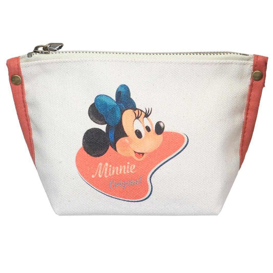 ミニーマウス コスメポーチ ミニポーチ American Paradise バッジ ディズニー スモールプラネット 小物入れ おしゃれ キャラクター グッズ メール便可 シネマコレクション