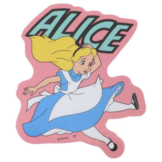 ふしぎの国のアリス ダイカットシール キャラクターステッカー ロゴ ディズニー スモールプラネット ダイカットビニールステッカー デコシール 耐水性 キャラクター グッズ メール便可 シネマコレクション