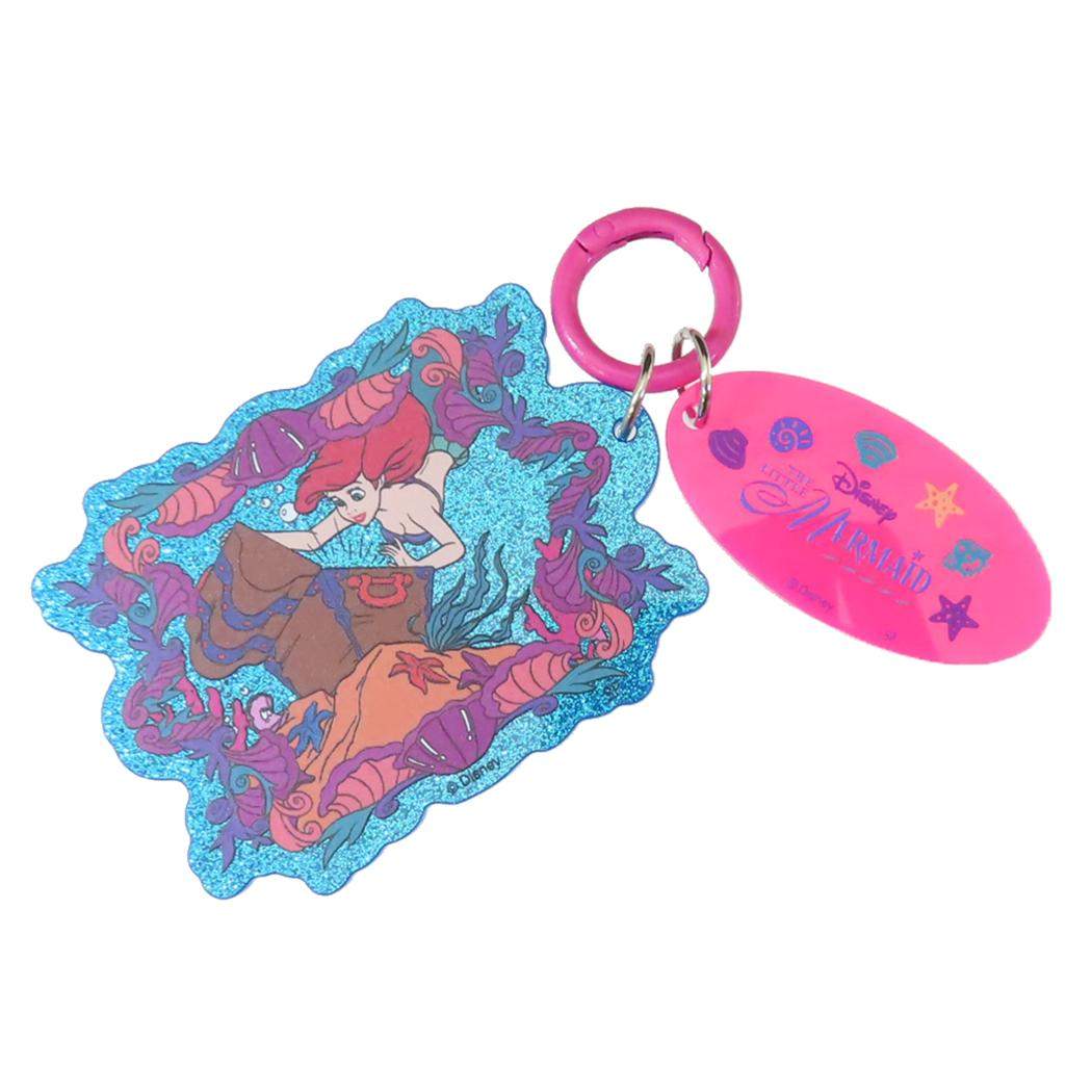 リトルマーメイド キーリング アクリルキーホルダー アリエル BL ディズニープリンセス スモールプラネット カラーアクリルキーチェーン ノスタルジカシリーズ キャラクター グッズ メール便可 シネマコレクション