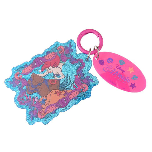 リトルマーメイド キーリング アクリルキーホルダー アリエル BL ディズニープリンセス スモールプラネット カラーアクリルキーチェーン ノスタルジカシリーズ キャラクター グッズ メール便可 シネマコレクション