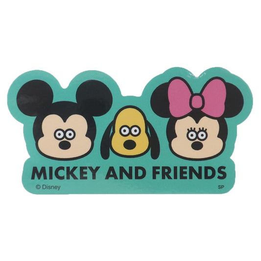 DISNEYx松本セイジ ダイカットシール キャラクターステッカー 3フェイス ディズニー スモールプラネット ダイカットビニールステッカー デコシール 耐水性 キャラクター グッズ メール便可 シネマコレクション