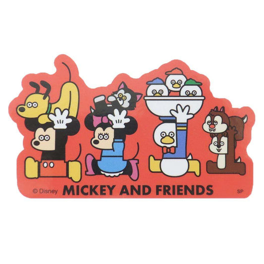 DISNEYx松本セイジ ダイカットシール キャラクターステッカー GO ディズニー スモールプラネット ダイカットビニールステッカー デコシール 耐水性 キャラクター グッズ メール便可 シネマコレクション