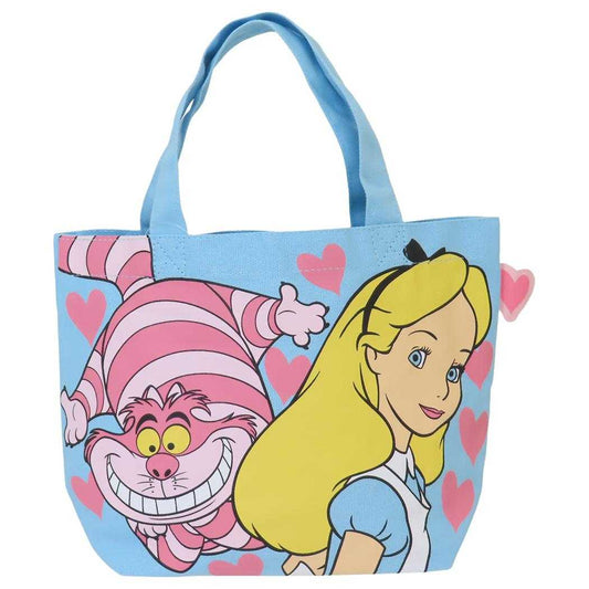 ふしぎの国のアリス ランチバッグ カラーマチ付バッグ ハート ディズニー スモールプラネット マチ付き お弁当かばん キャラクター グッズ メール便可 シネマコレクション