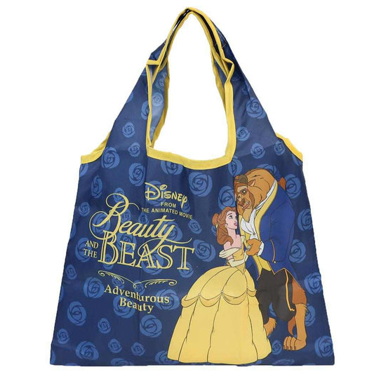 美女と野獣 エコバッグ ミニショッピングバッグ ブルーローズ ディズニープリンセス スモールプラネット お買い物かばん キャラクター グッズ メール便可 シネマコレクション