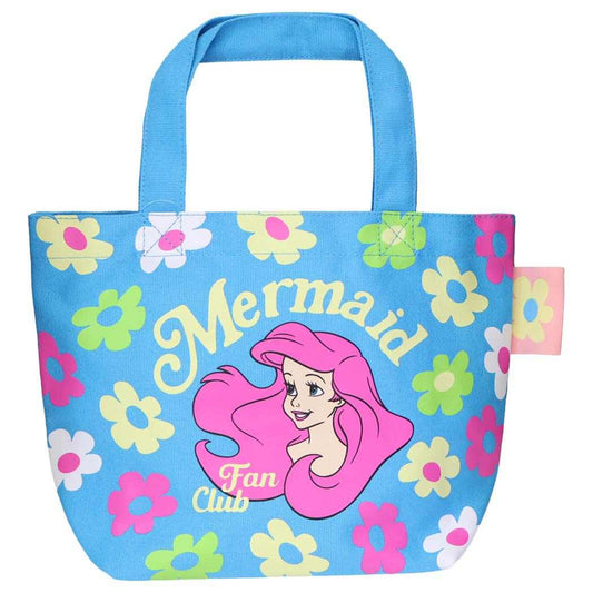 リトルマーメイド ランチバッグ カラーマチ付バッグ フラワー ディズニープリンセス スモールプラネット マチ付き お弁当かばん キャラクター グッズ メール便可 シネマコレクション