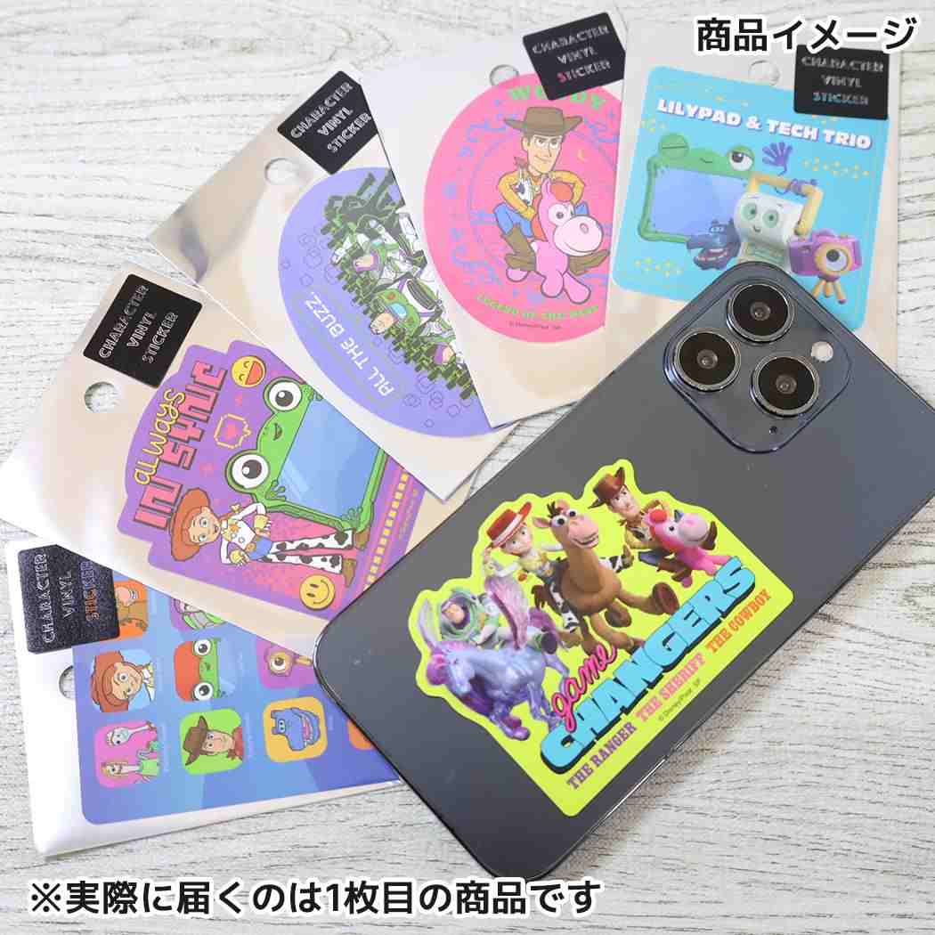 トイストーリー5 ダイカットシール キャラクターステッカー ジェシー＆リリーパッド ディズニー スモールプラネット