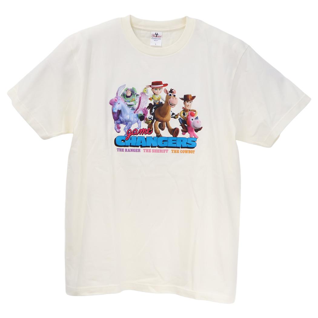 トイストーリー5 Tシャツ T-SHIRTS チェンジャーズ XL ディズニー スモールプラネット